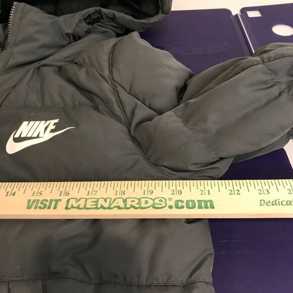 NIKE MENS DOWN HOODED JACKET SIZE M - Picture 6 of 7